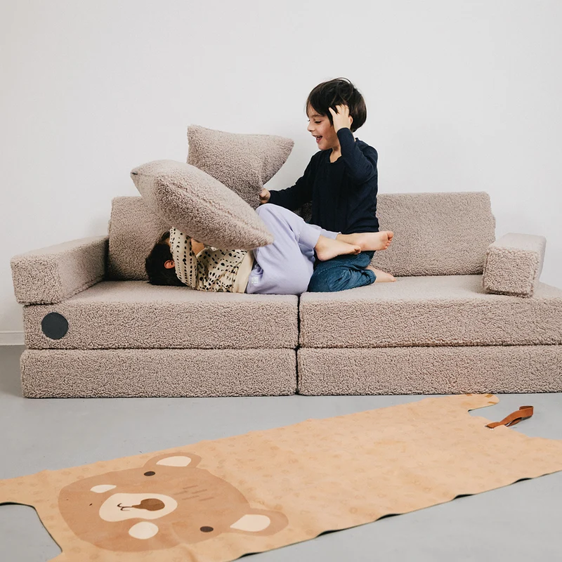 Wonderwuzz Spielsofa 'OH SO SOFY Teddy' Beige Maja