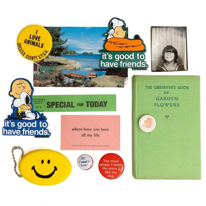 GOOD TO HAVE FRIENDS FRIDGE MAGNET - BLUE