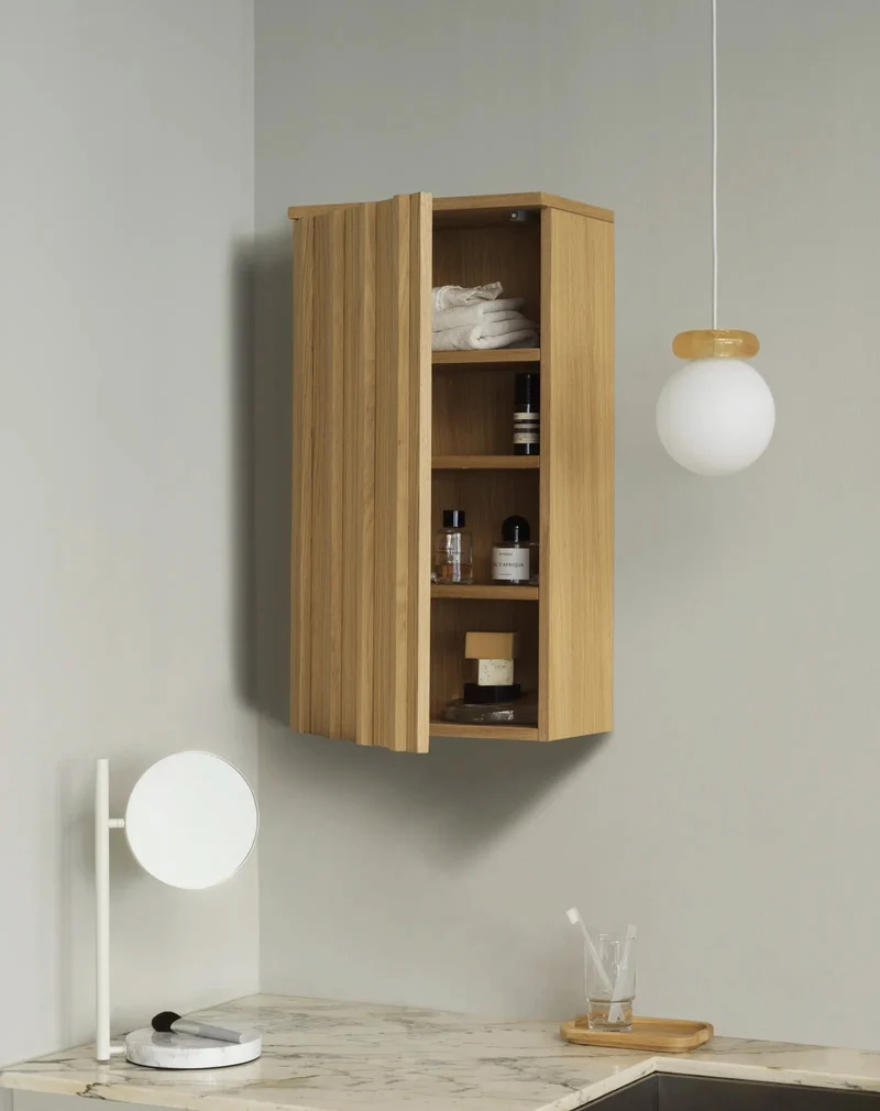 Placard mural en chêne 40x23x73cm Rib - Normann Copenhagen