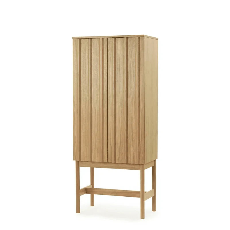 Cabinet en chêne 70x43x166,5cm Rib - Normann Copenhagen