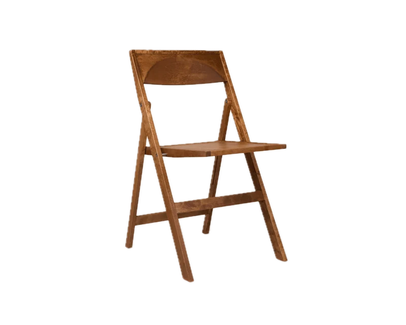 Chaise pliante en bouleau marron chaud 44 x 56 x 80 cm Folding - Frama