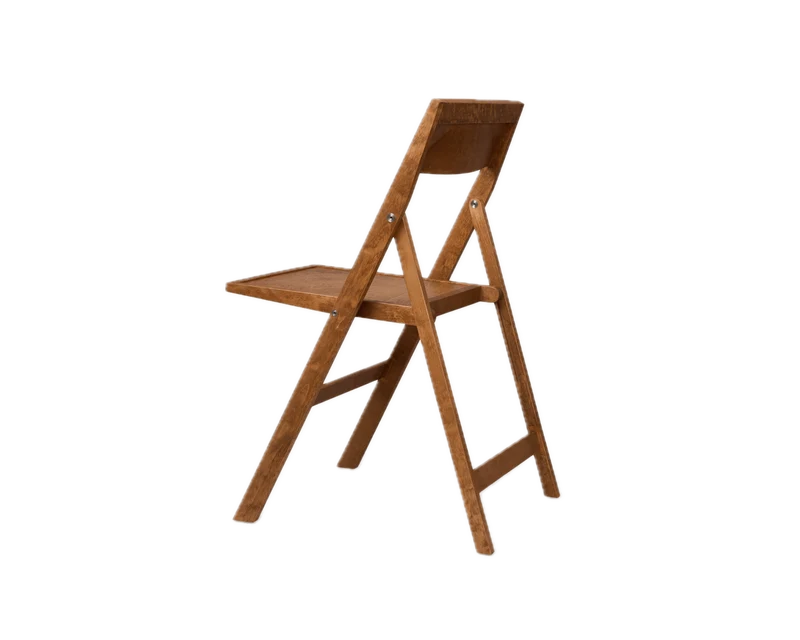Chaise pliante en bouleau marron chaud 44 x 56 x 80 cm Folding - Frama