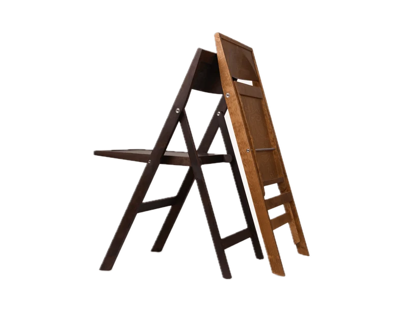 Chaise pliante en bouleau marron chaud 44 x 56 x 80 cm Folding - Frama