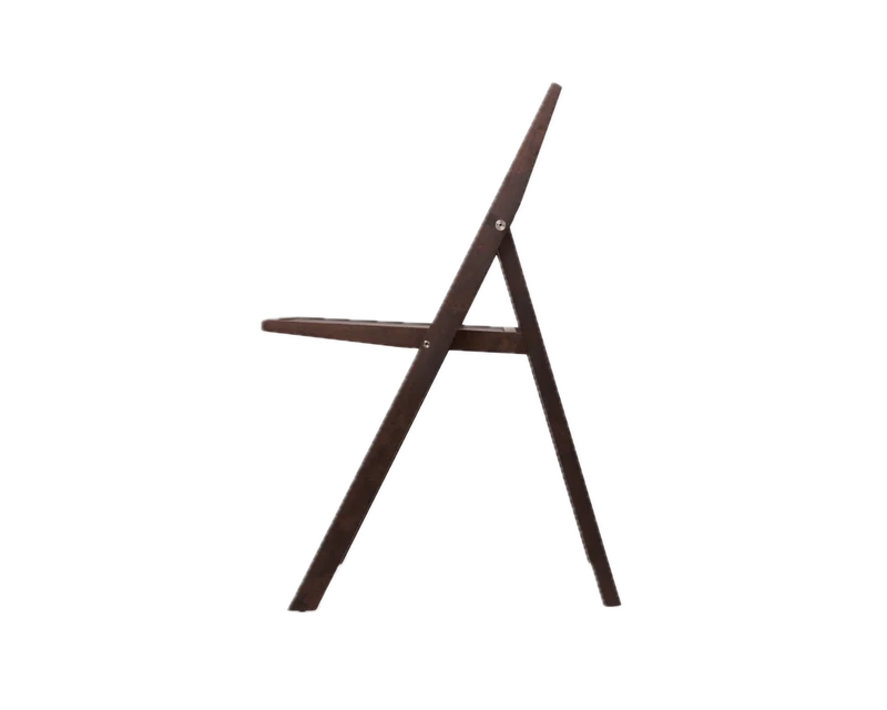 Chaise pliante en bouleau marron foncé 44 x 56 x 80 cm Folding - Frama