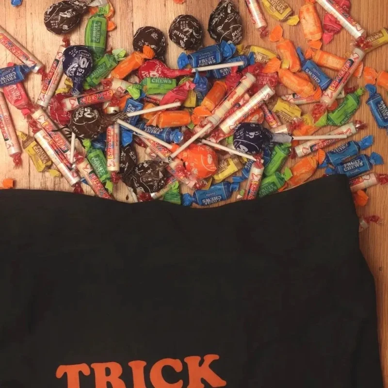 HALLOWEEN TRICK OR TREAT BAG - ROCKS