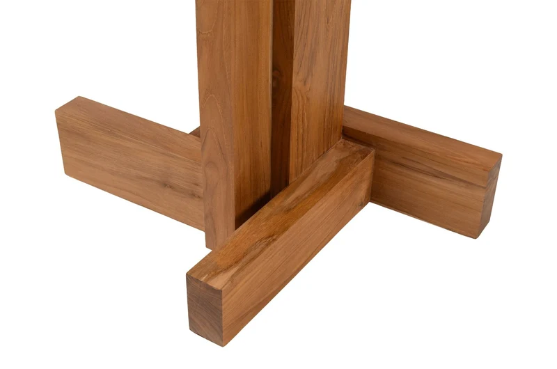Table d'appoint en teck 60x78x4,5cm Kaku - Versmissen