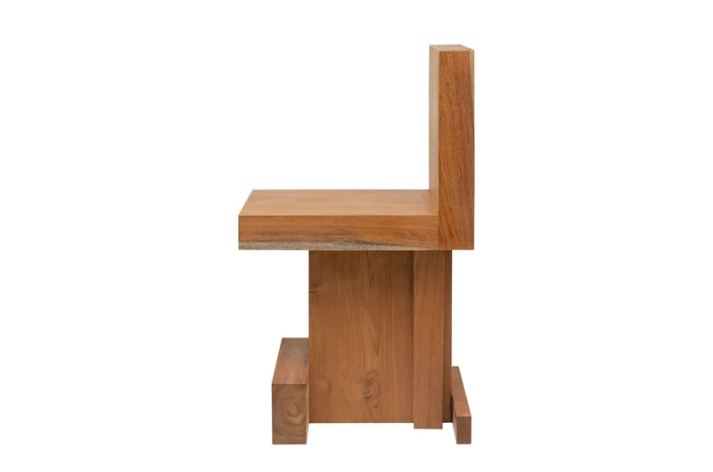 Chaise en teck 30x47x80cm Kaku - Versmissen