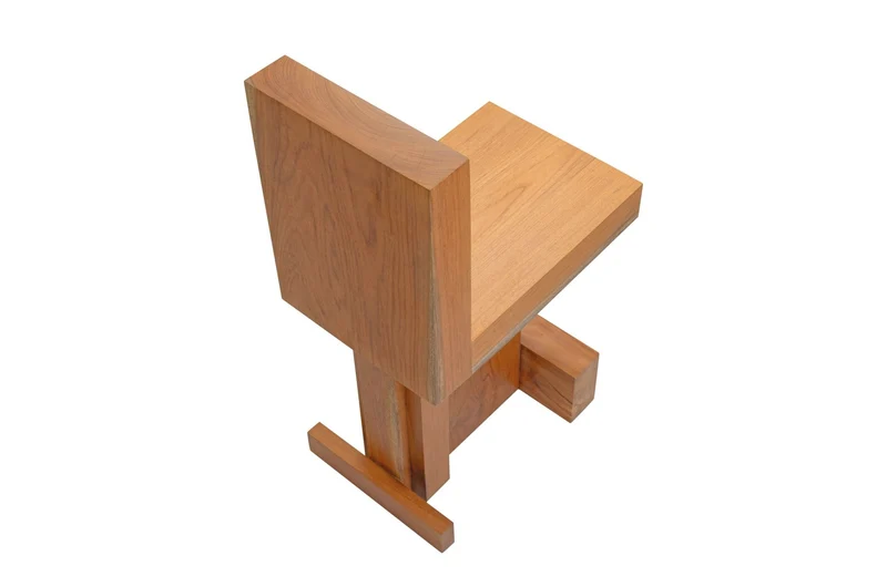 Chaise en teck 30x47x80cm Kaku - Versmissen