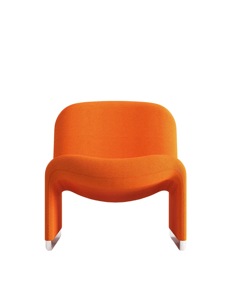 Fauteuil en tissu orange Alky - Anonima Castelli