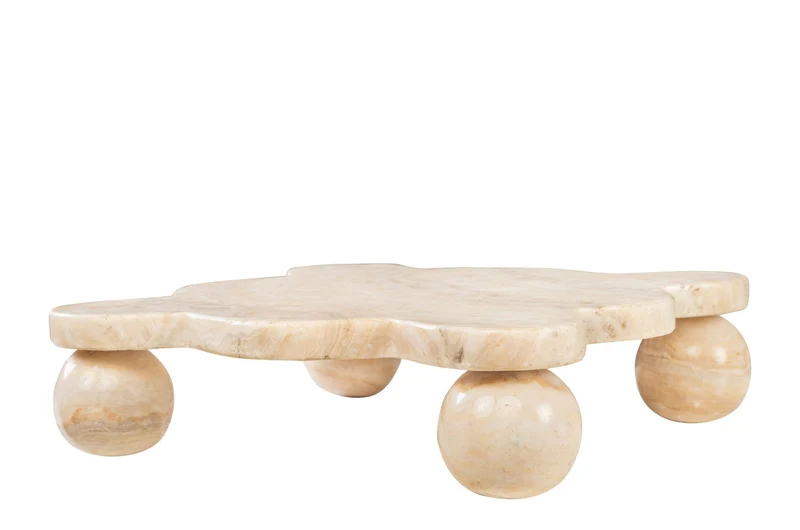 Plateau en onyx naturel brillant 28x7,5cm Sam - Versmissen