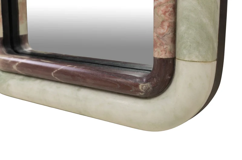 Miroir en marbre bicolore 50x2,5x160cm Belle - Versmissen