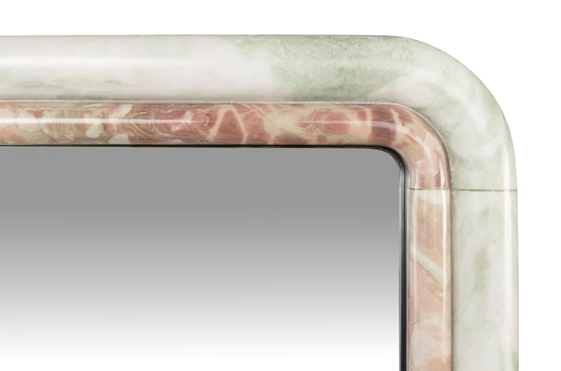 Miroir en marbre bicolore 50x2,5x160cm Belle - Versmissen