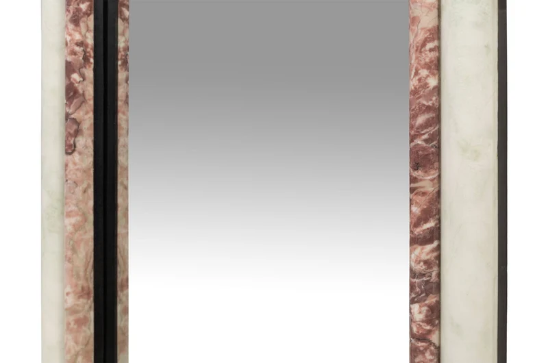 Miroir en marbre bicolore 60x2,5x100cm Belle - Versmissen