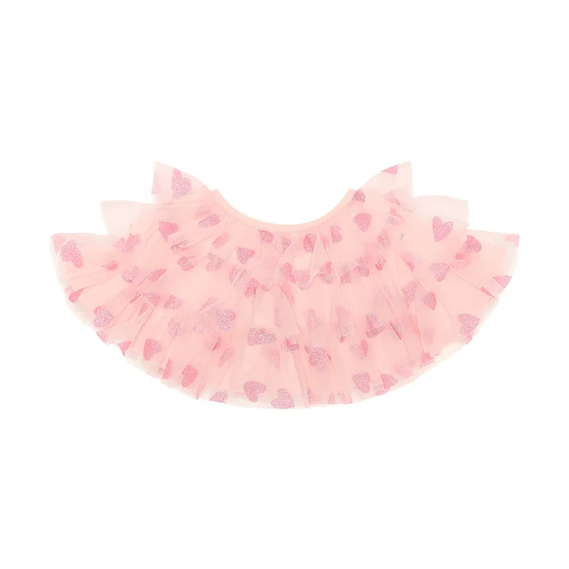 GLITTER HEART CAPE