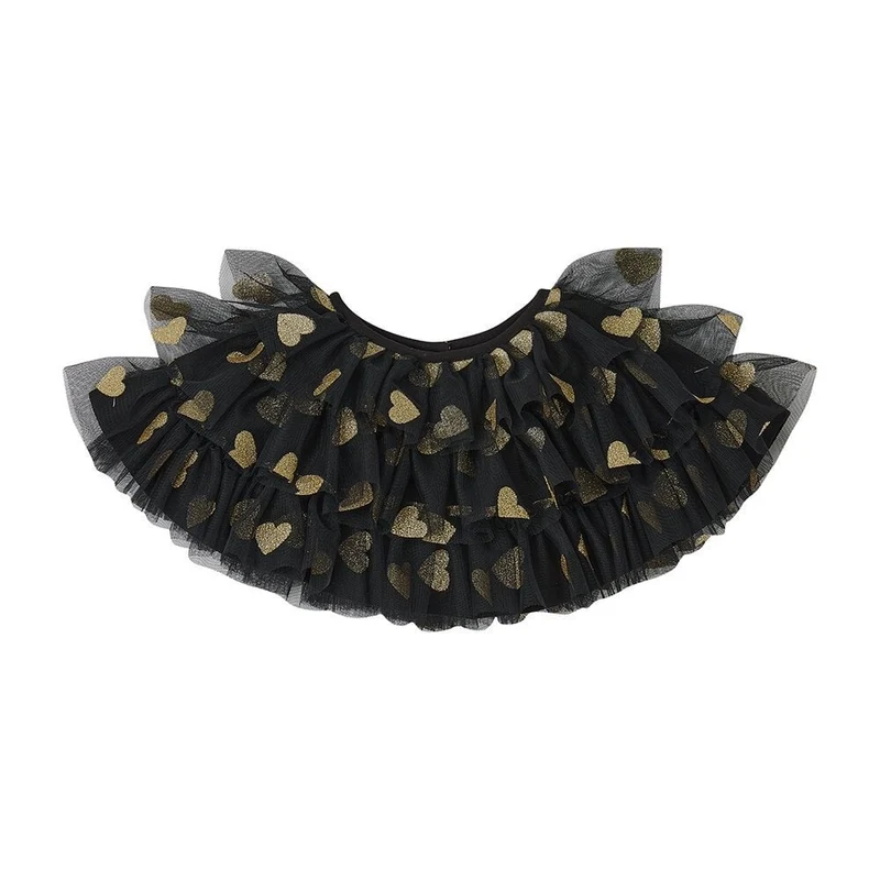 GLITTER HEART CAPE