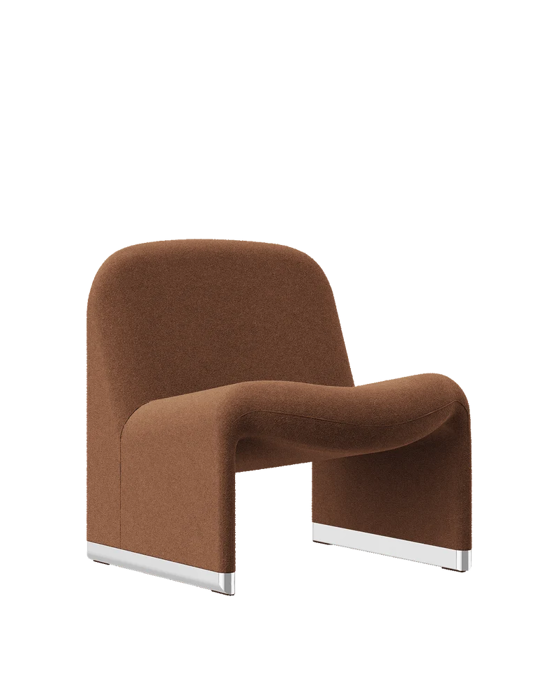 Fauteuil en laine vierge marron Alky - Anonima Castelli