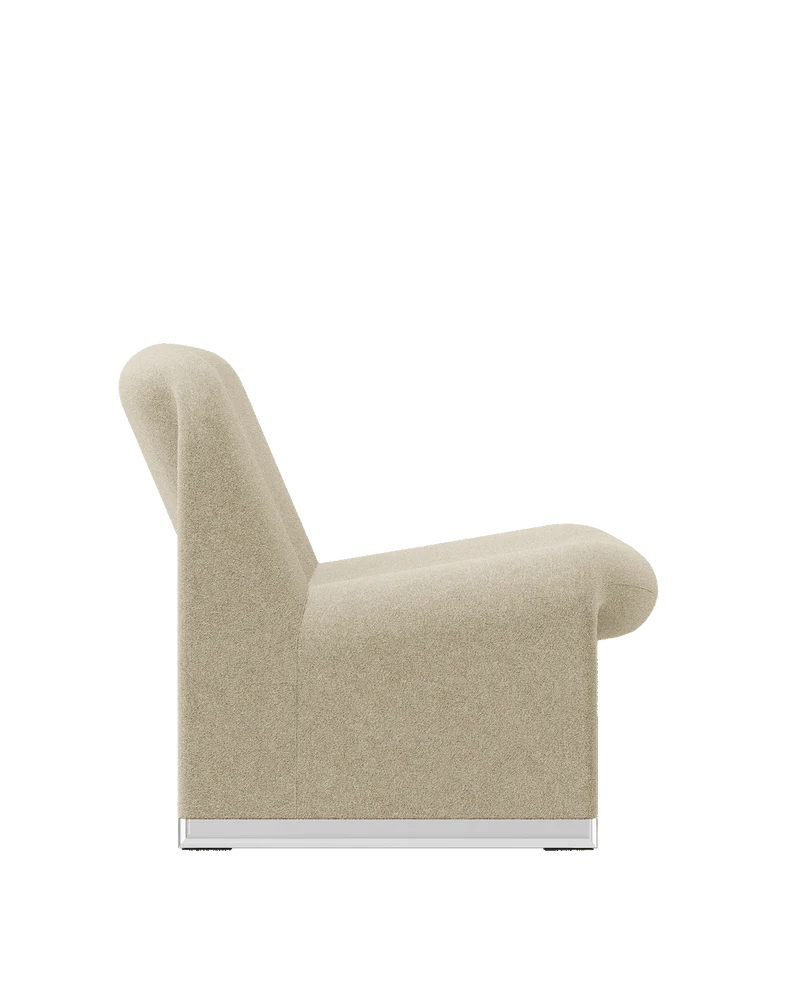 Fauteuil en laine vierge beige Alky - Anonima Castelli