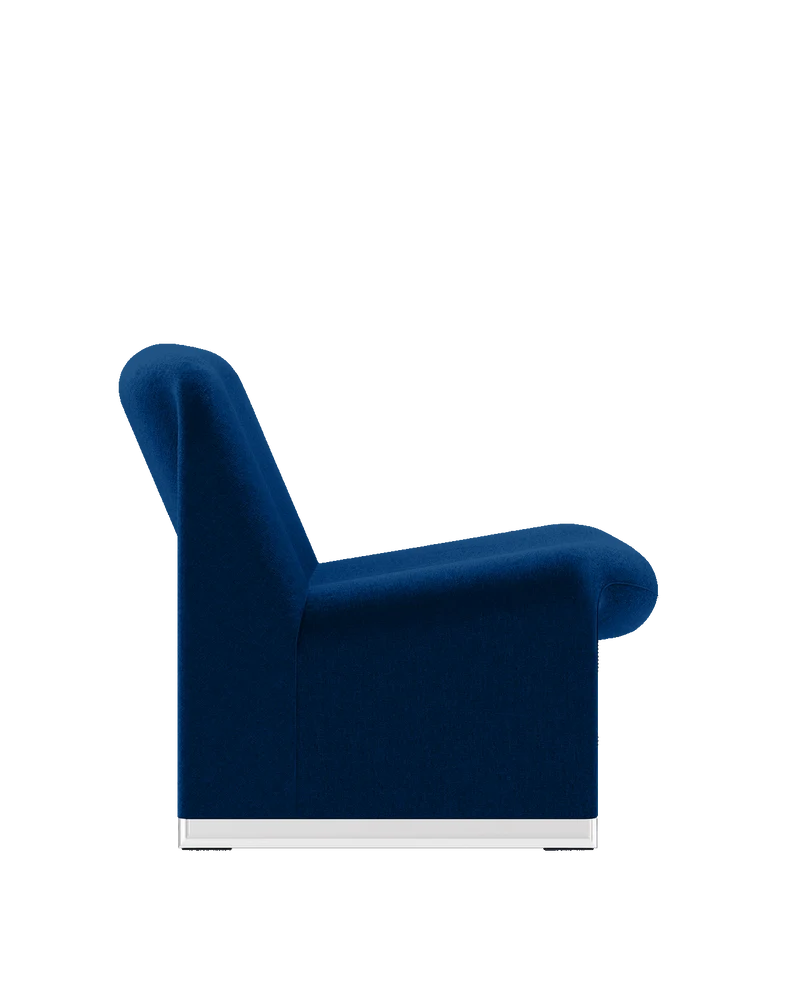 Fauteuil en velours bleu marine Alky - Anonima Castelli