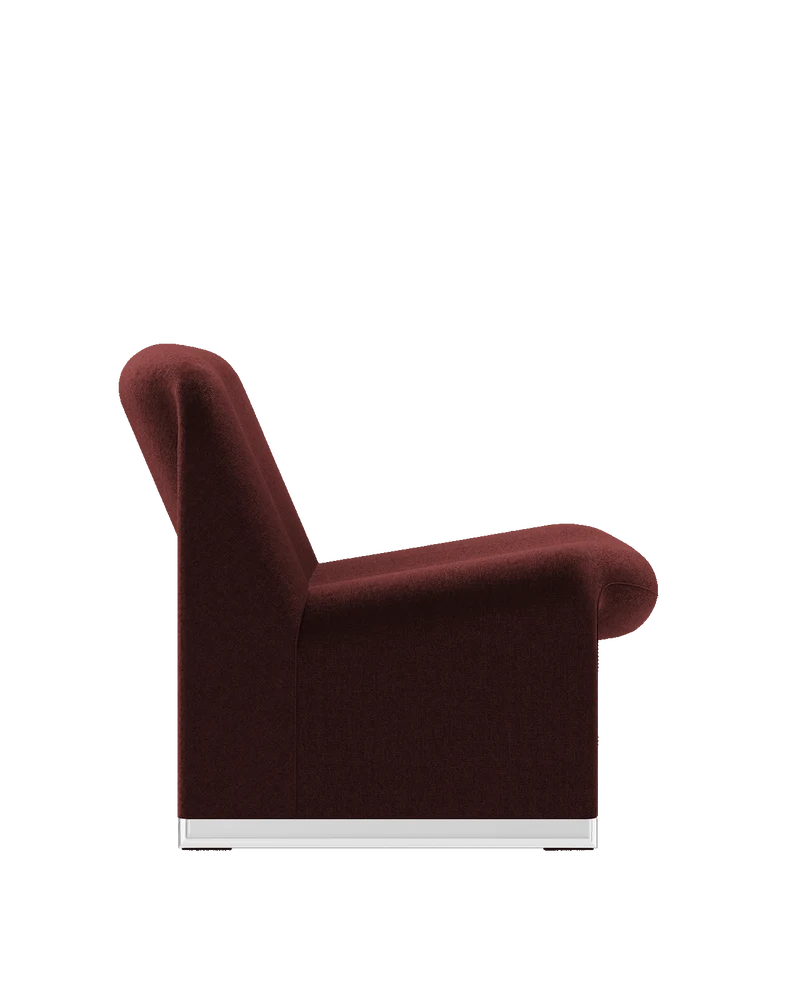 Fauteuil en velours terracotta Alky - Anonima Castelli