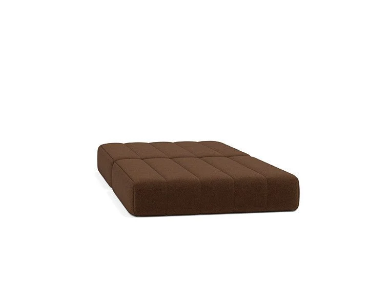 Fauteuil convertible en polyester recyclé marron 104x77cm Cozypad - Innovation living