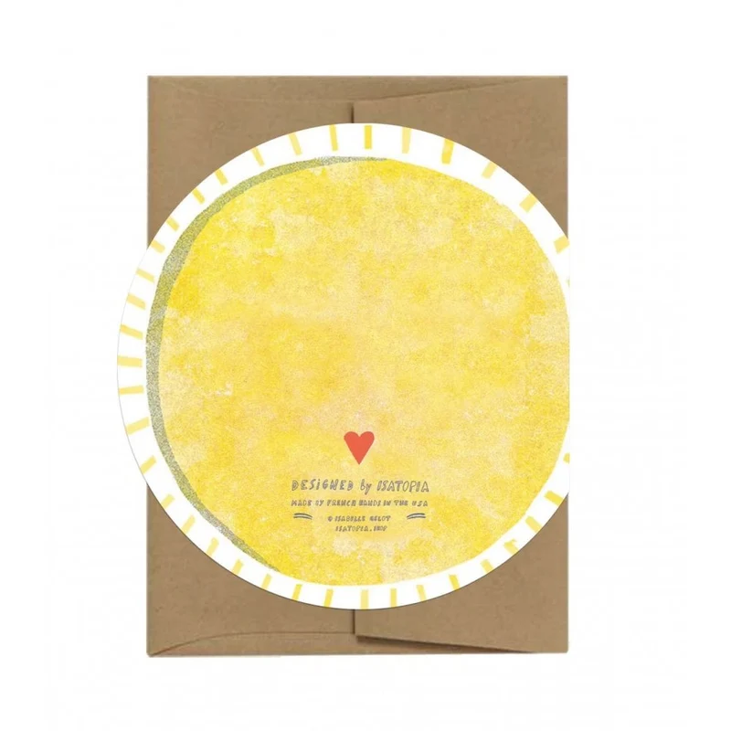 SOLEIL SUN - DIE CUT CARD