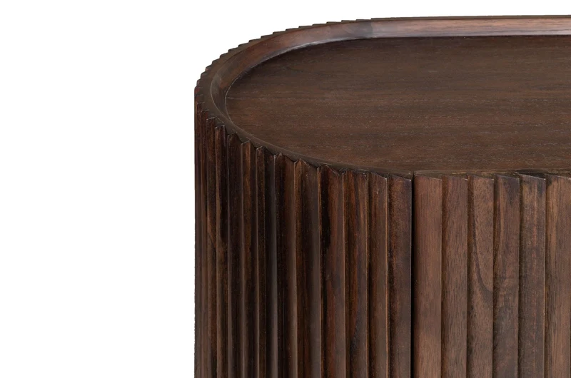 Buffet en bois et acier 150x45x71cm Pogoro - Versmissen