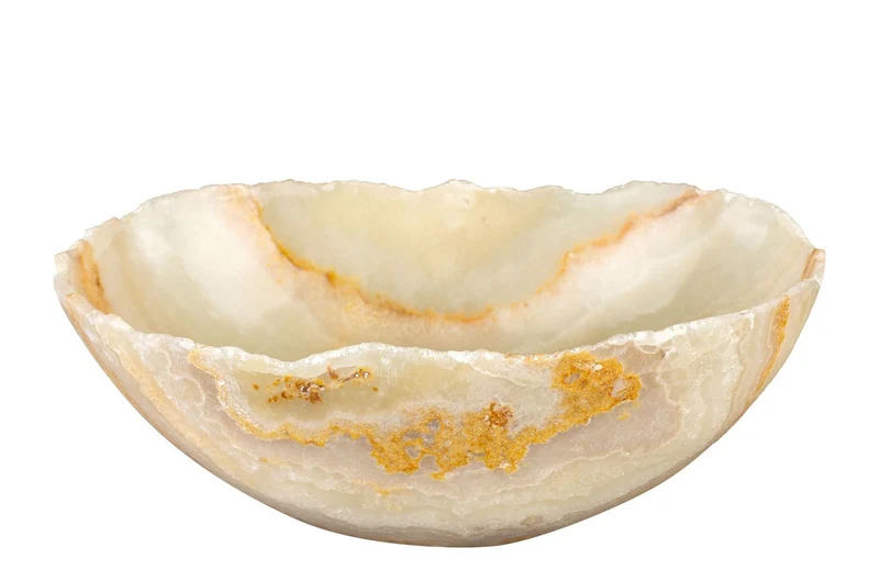 3 bols en onyx beige Onp - Versmissen