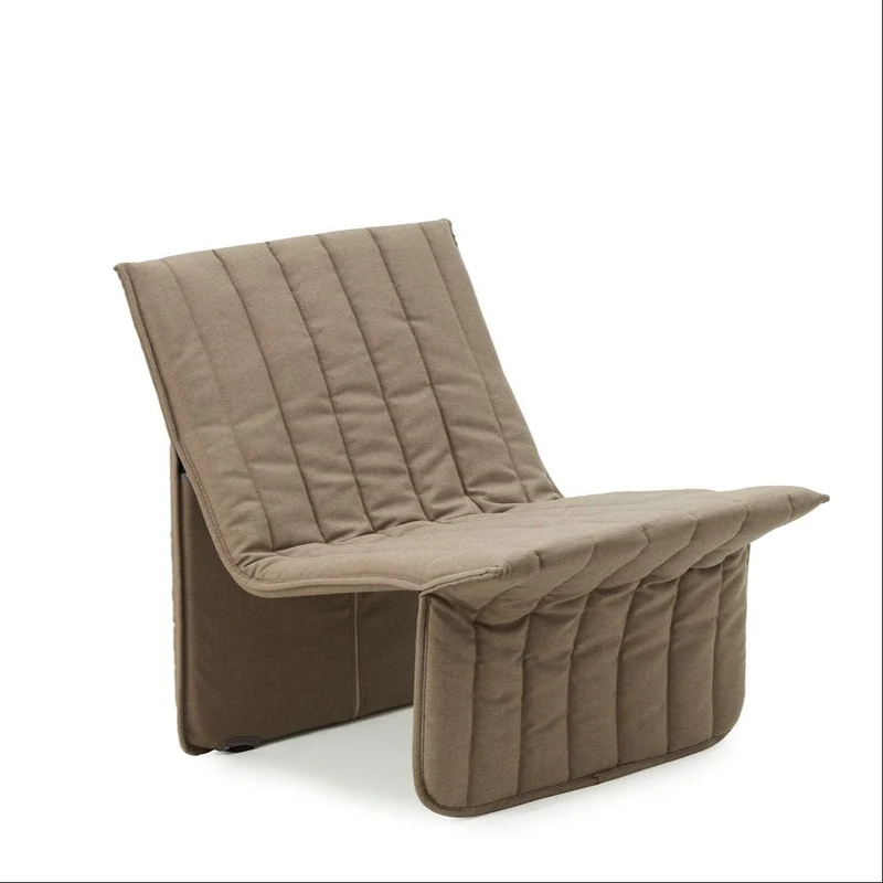 Fauteuil en acier et tissu coffee 70x68cm Limit - Normann Copehagen