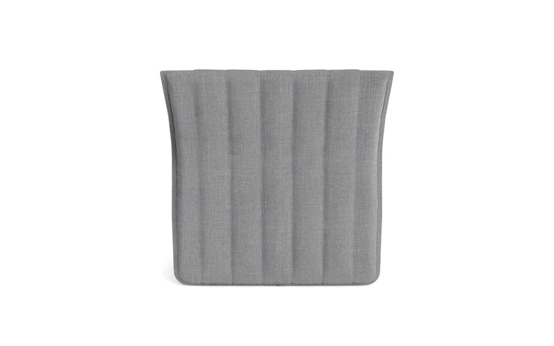 Fauteuil en acier et tissu gris 70x68cm Limit - Normann Copehagen