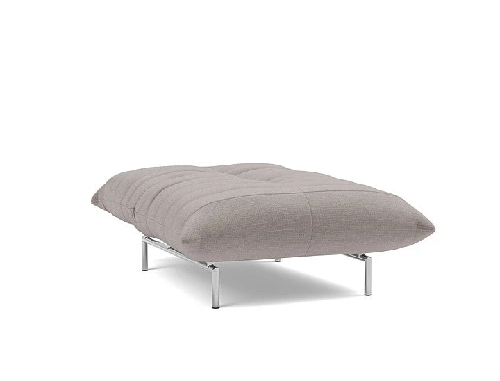 Fauteuil convertible en polyester recyclé gris 101x96x81cm Mikunjo - Innovation living