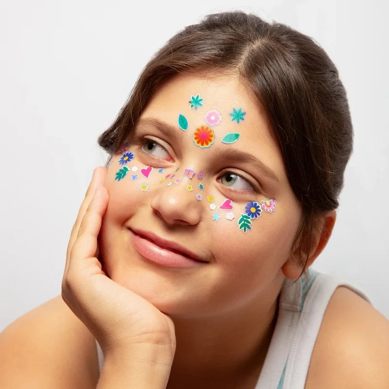 FACE STICKERS - FLOWER