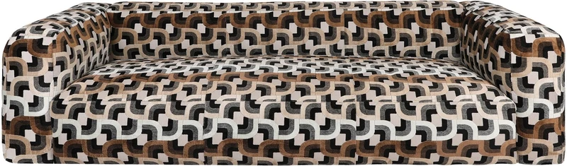 Canapé en tissu velours 252x108x66cm Olivier - Versmissen