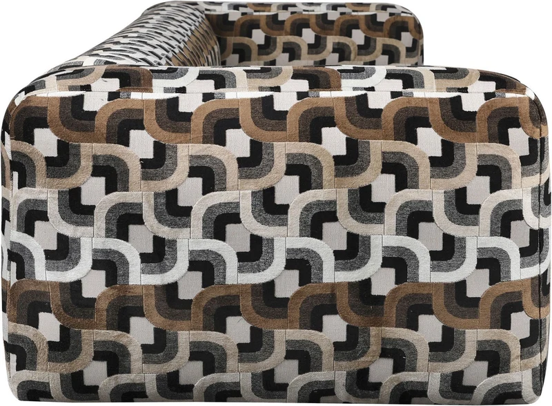 Canapé en tissu velours 252x108x66cm Olivier - Versmissen