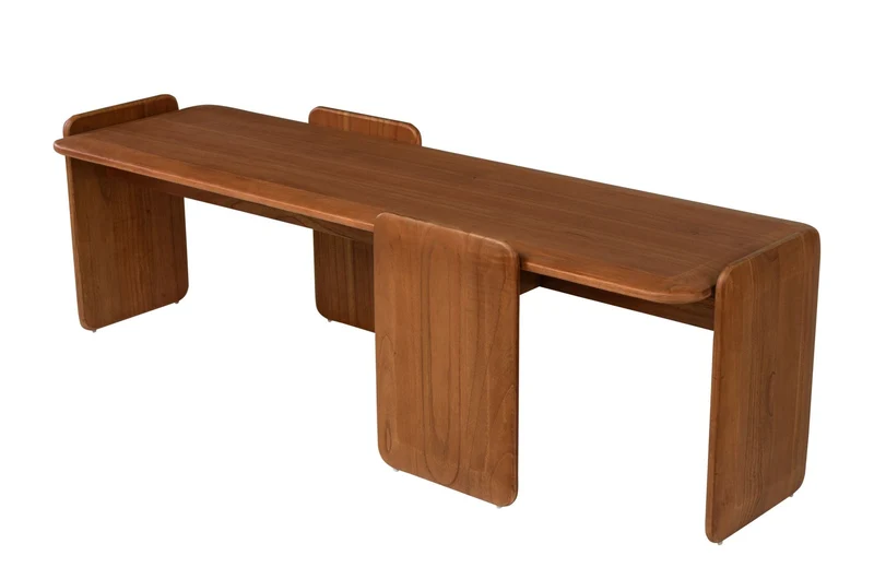 Table basse en bois mindi 155x50x46cm Mika - Versmissen