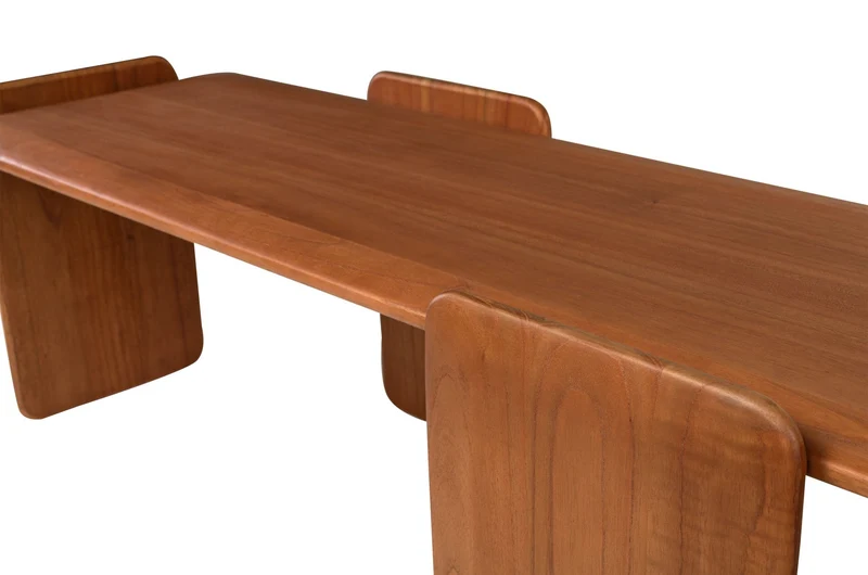 Table basse en bois mindi 155x50x46cm Mika - Versmissen