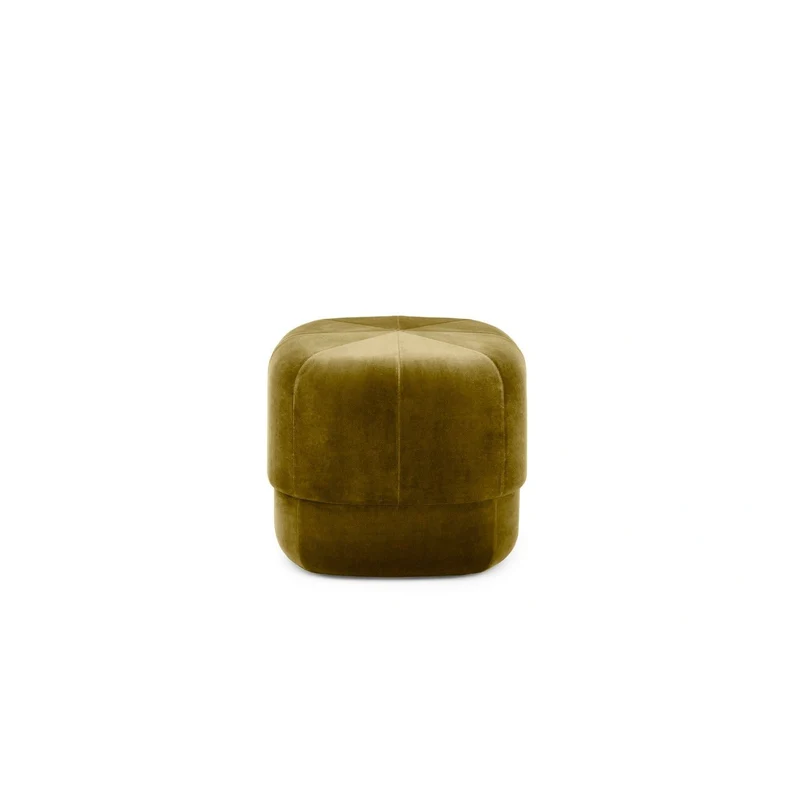 Pouf en velour moss 46cm S Circus - Normann Copenhagen