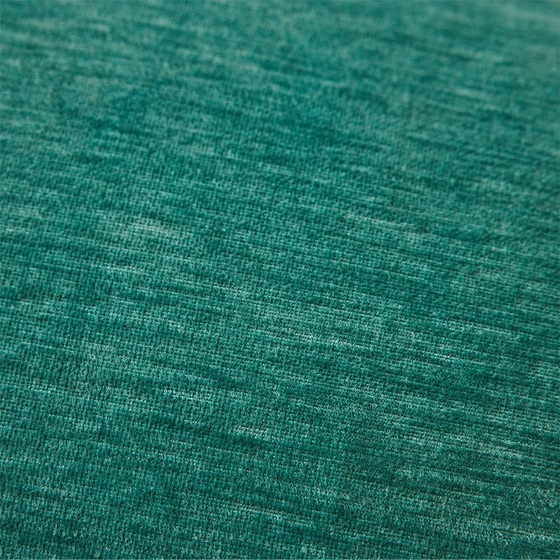 Coussin effet velours bleu vert 50x35cm - HKliving