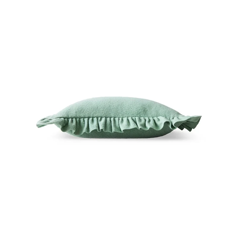 Coussin en feutre vert menthe 60x40cm - HKliving