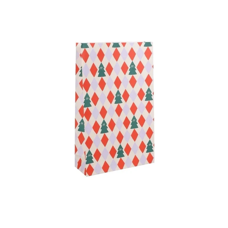 LARGE GIFT BAG BLOCK BOTTOM - CHRISTMAS TREE