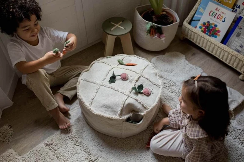 Lorena Canals Pouf Tic-Tac-Toe