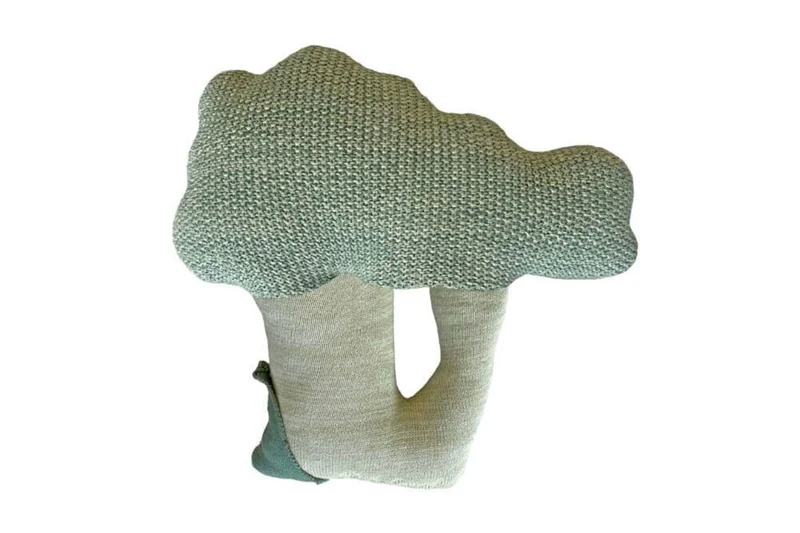 Lorena Canals Gestricktes Kissen Brucy the Broccoli
