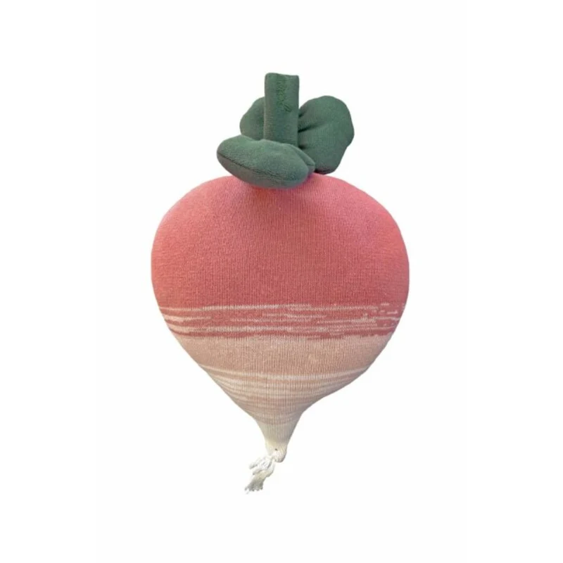 Lorena Canals Gestricktes Kissen Ramona the Radish