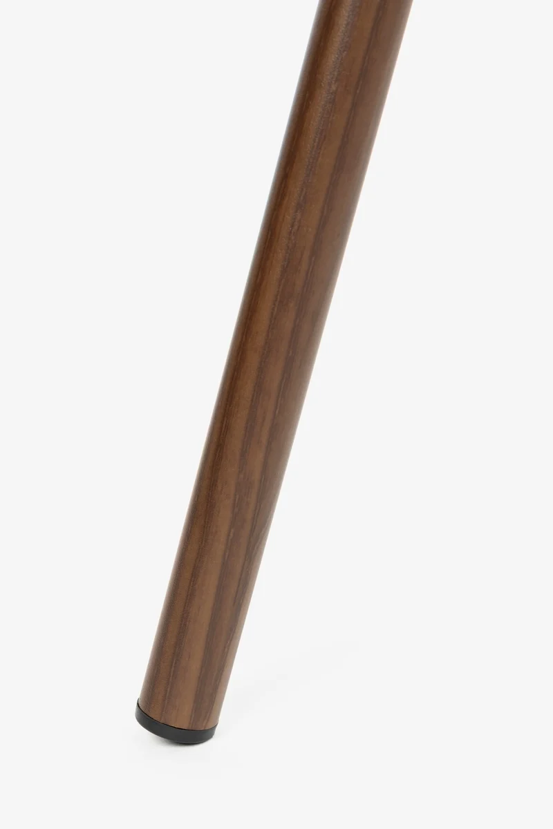 Chaise en tissu marron et métal Arven - The Cool Republic