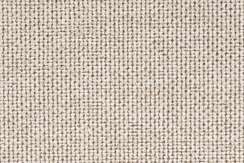 Chaise en bois d’hévéa marron et siège en tissu beige Oakley - The Cool Republic
