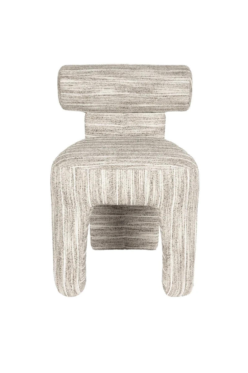 Chaise en tissu beige Vania - The Cool Republic