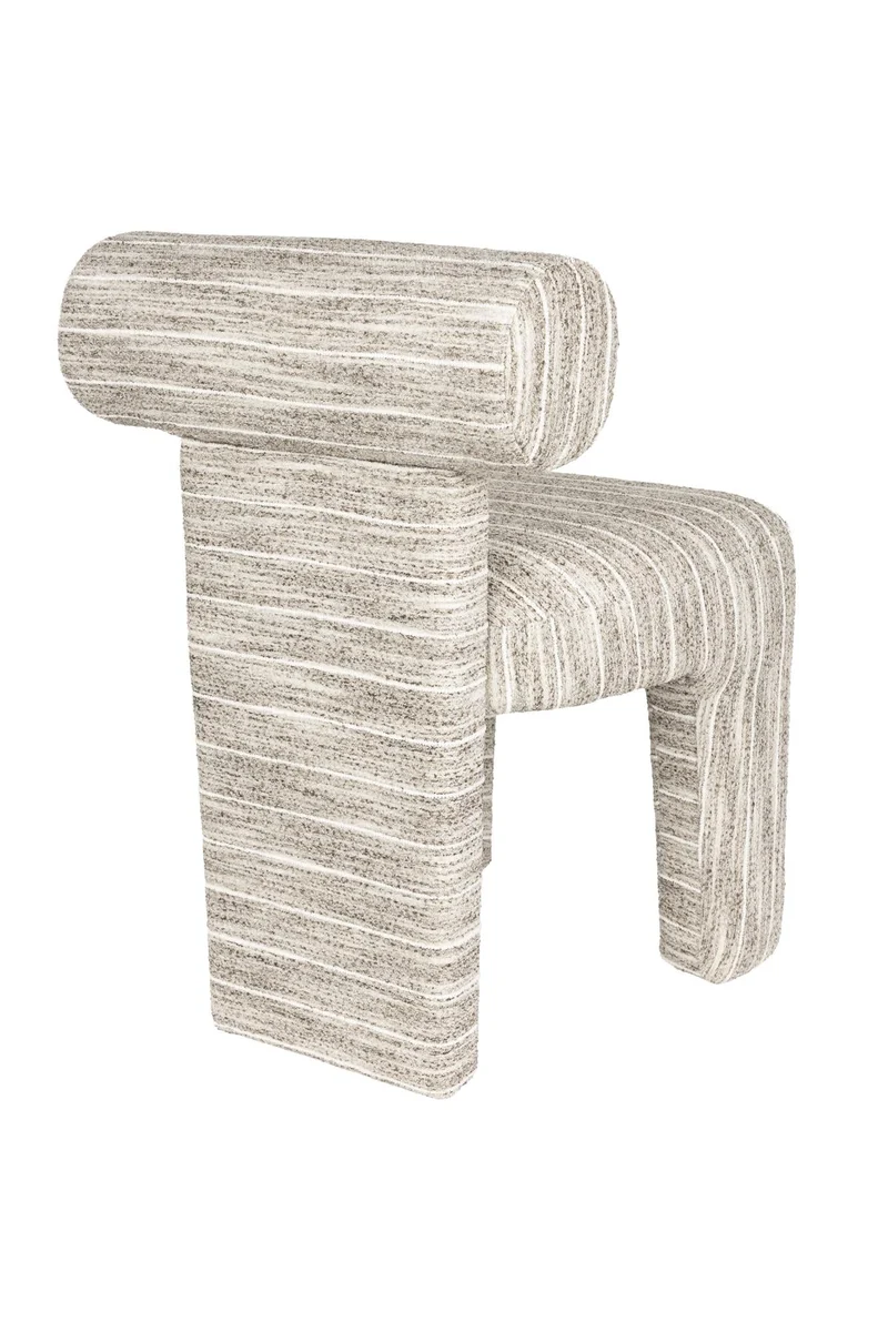 Chaise en tissu beige Vania - The Cool Republic