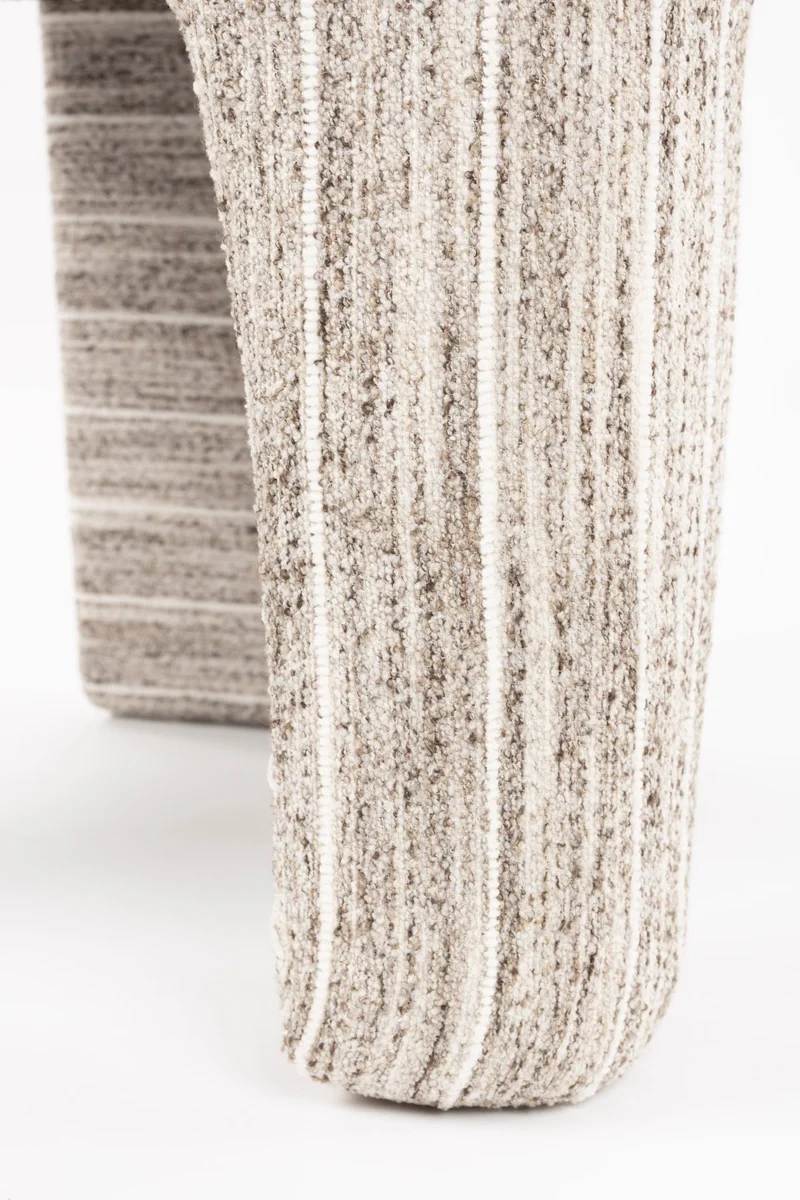 Chaise en tissu beige Vania - The Cool Republic