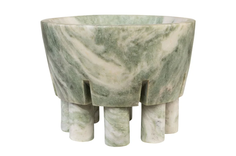Vide-poche en marbre vert 20x15,5cm Coluna - Versmissen