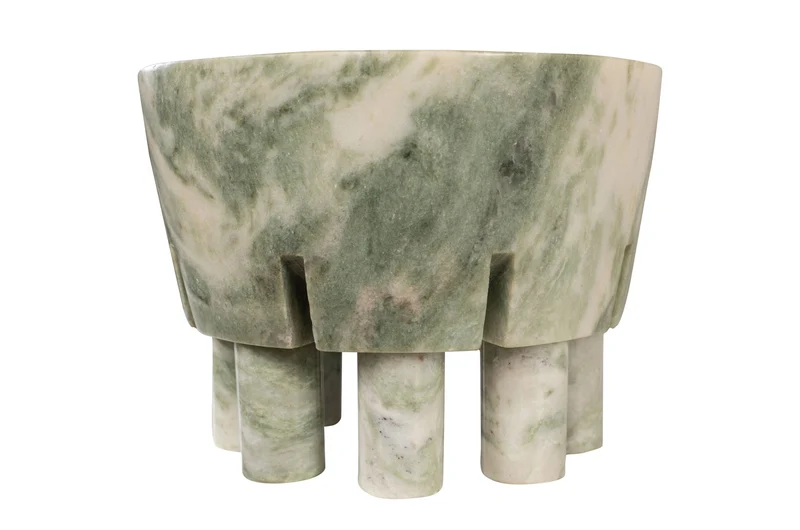 Vide-poche en marbre vert 20x15,5cm Coluna - Versmissen