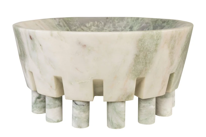 Vide-poche en marbre vert 36x17,5cm Coluna - Versmissen